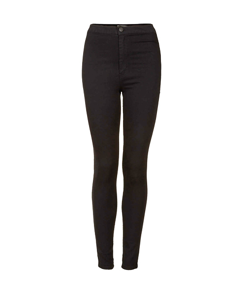 TOPSHOP(トップショップ)の「MOTO BLACK JONI JEANS/MOTO ブラックジョニージーンズ(デニムパンツ・レディース・ブラック・W28xL30/W25xL30/W30xL30)」の1枚目の写真