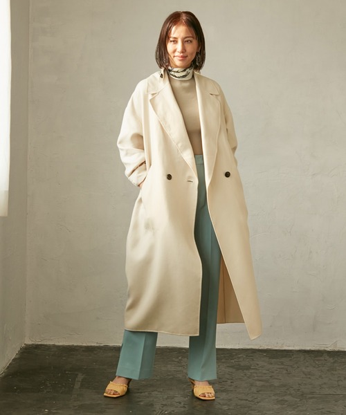 ROPE'（ロペ）の「【軽量】ニューエアリーリバーコート（チェスター