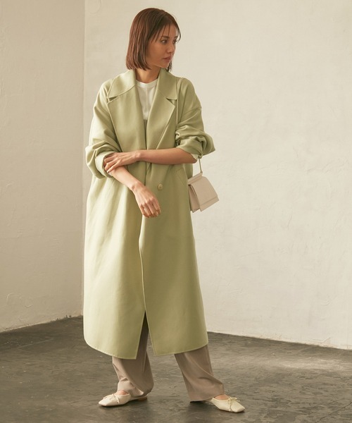 ROPE'（ロペ）の「【軽量】ニューエアリーリバーコート（チェスター