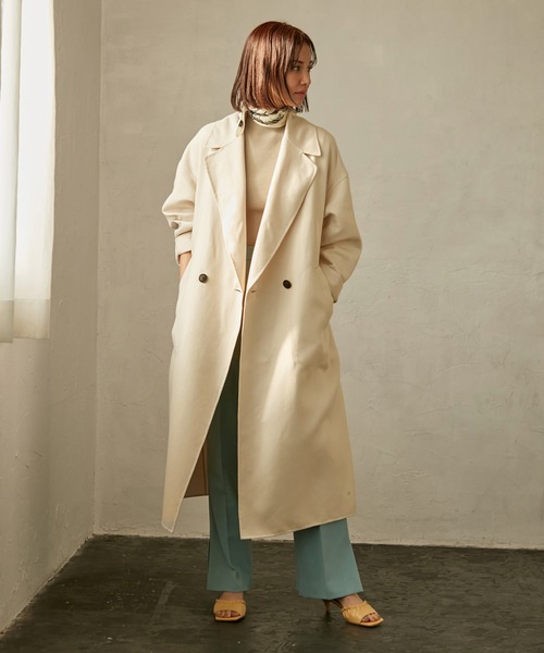 ROPE'（ロペ）の「【軽量】ニューエアリーリバーコート（チェスター