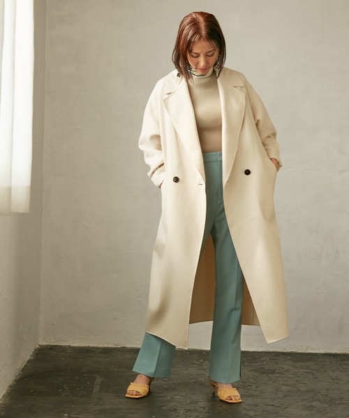 ROPE'（ロペ）の「【軽量】ニューエアリーリバーコート（チェスター