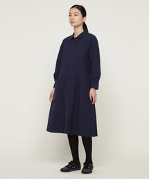 MHL.（エムエイチエル）の「TOUGH COTTON CANVAS（シャツワンピース