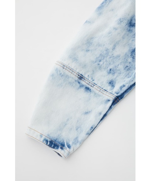 MOUSSY（マウジー）の「BLEACH BOXY N／C ジャケット（デニム