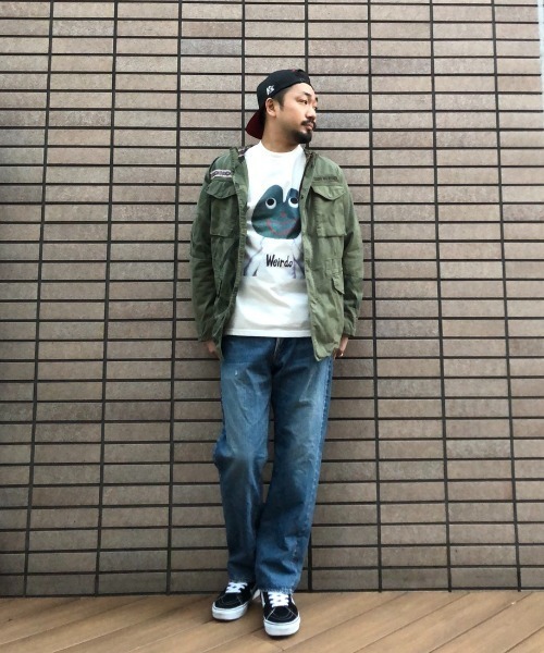 HYSTERIC GLAMOUR（ヒステリックグラマー）の「TYPE LOGO M-65ジャケット（ミリタリージャケット・レディース・カーキ・SMALL/MEDIUM/X-SMALL）」の11枚目の写真