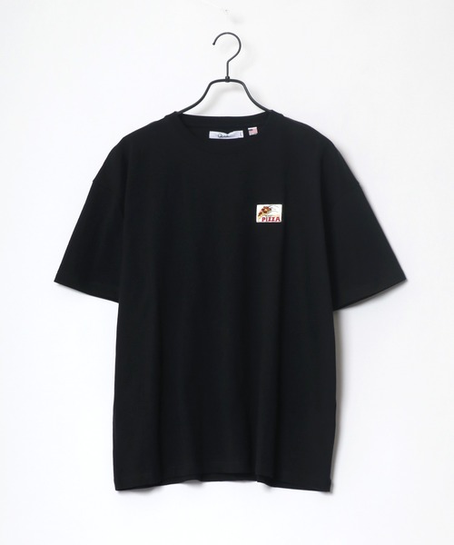 Lazar(ラザル)の「バックプリント Logo レトロ イラスト グラフィック ワンポイント ワッペン USAコットン Tシャツ(Tシャツ/カットソー・メンズ・ホワイト/ブラック/ベージュ/ネイビー/オレンジ/ホワイト系その他・M/L)」の17枚目の写真