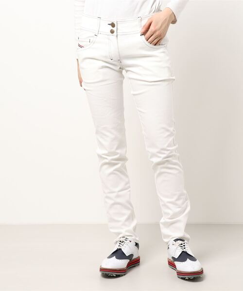 人気商品の Fila フィラゴルフ パンツ Fila フィラ のその他パンツ ゴルフウェア その他パンツ Fila フィラ のファッション レディースストレッチスラブロングパンツ その他パンツ Dirkdyck Be