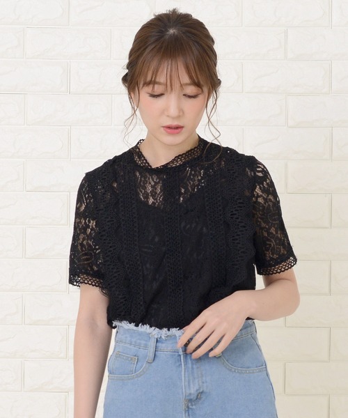 ブラウス シャツ FADED LACE BLOUSE レディース FADED LACE BLOUSE – calif（カリフ）公式サイト