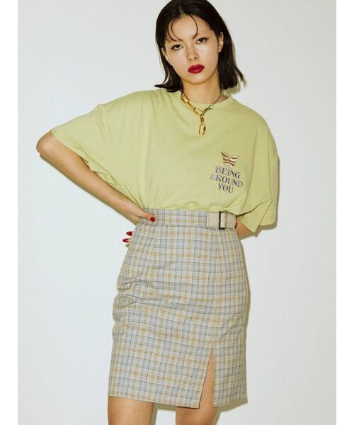 jouetie（ジュエティ）の「バックデザインTシャツ（Tシャツ/カットソー・レディース・オフホワイト/ブラック/グリーン/ライトブルー・MEDIUM）」の14枚目の写真