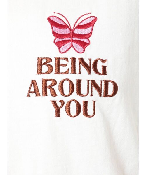 jouetie（ジュエティ）の「バックデザインTシャツ（Tシャツ/カットソー・レディース・オフホワイト/ブラック/グリーン/ライトブルー・MEDIUM）」の8枚目の写真