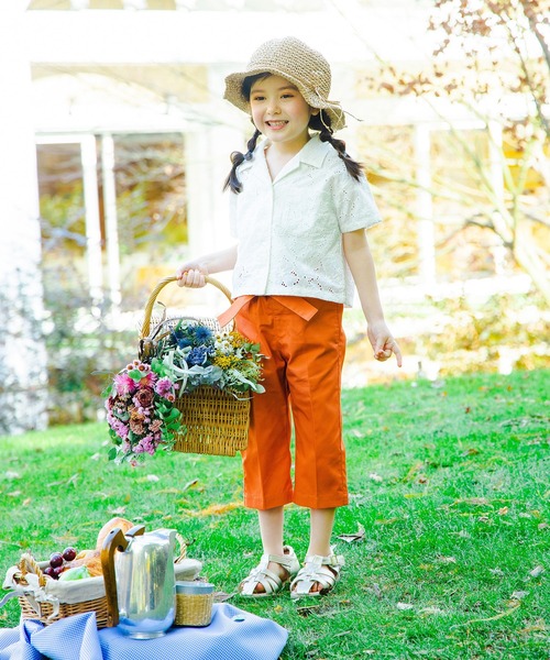 BRANSHES（ブランシェス）の「ペーパーハット（ハット・キッズ・アイボリー・54cm/56cm）」の4枚目の写真