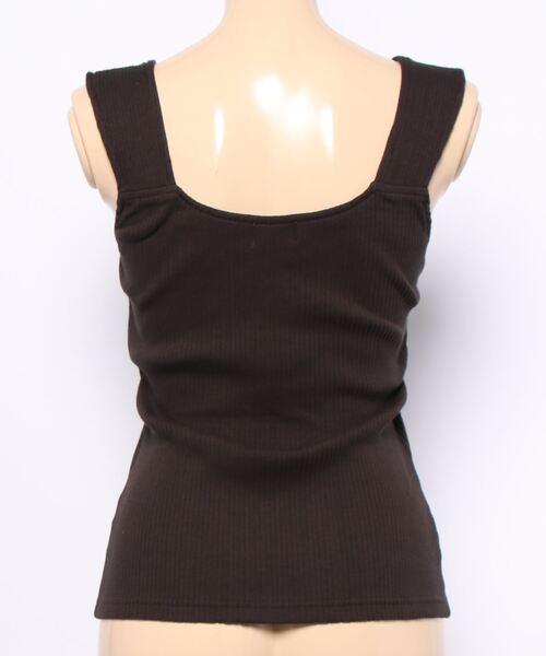 SHEL'TTER ORIGINAL（シェルターオリジナル）の「SDカップインタンクトップ（タンクトップ・レディース・ライトイエロー/パープル/アイボリー/ブラック/ブルー/オレンジ・FREE）」の8枚目の写真