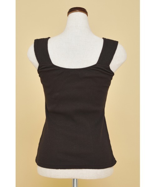 SHEL'TTER ORIGINAL（シェルターオリジナル）の「SDカップインタンクトップ（タンクトップ・レディース・ライトイエロー/パープル/アイボリー/ブラック/ブルー/オレンジ・FREE）」の11枚目の写真