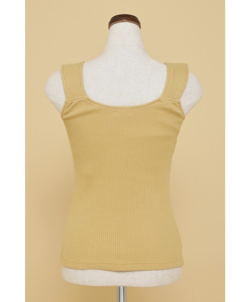 SHEL'TTER ORIGINAL（シェルターオリジナル）の「SDカップインタンクトップ（タンクトップ・レディース・ライトイエロー/パープル/アイボリー/ブラック/ブルー/オレンジ・FREE）」の13枚目の写真