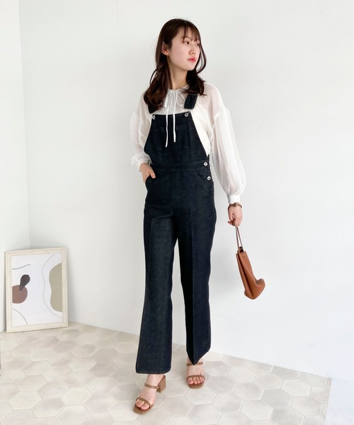 EPIMI E'PIMMY（エピミエピミー）の「３Wayティアードシアーブラウス（シャツ/ブラウス・レディース・オフホワイト/ミント/ピンクベージュ・MEDIUM）」の16枚目の写真