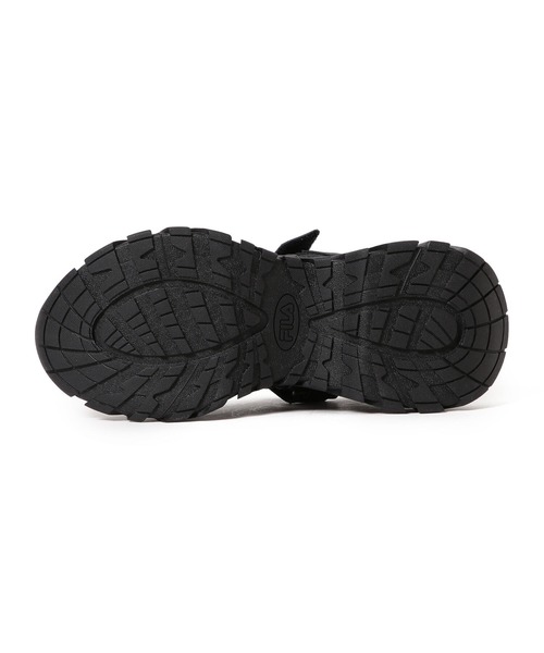 Ray BEAMS(レイビームス)の「FILA × Ray BEAMS / 別注 ELECTROVE SANDAL(サンダル・レディース・ブラック・23.0cm/25.0cm/24.0cm)」の5枚目の写真