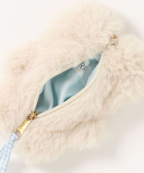 SLURR（スラ―）の「フワフワチャーム おこめ（キーホルダー・レディース・レッド/サックスブルー/イエロー/モカ/ラベンダー・FREE）」の17枚目の写真