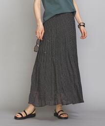 BEAUTY&YOUTH UNITED ARROWS | BY ミニドットプリーツマキシスカート -ウォッシャブル-(スカート)