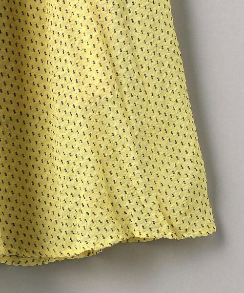 BEAUTY&YOUTH UNITED ARROWS（ビューティーアンドユースユナイテッドアローズ）の「BY ミニドットプリーツマキシスカート -ウォッシャブル-（スカート・レディース・イエロー/ブラック・SMALL/MEDIUM）」の19枚目の写真