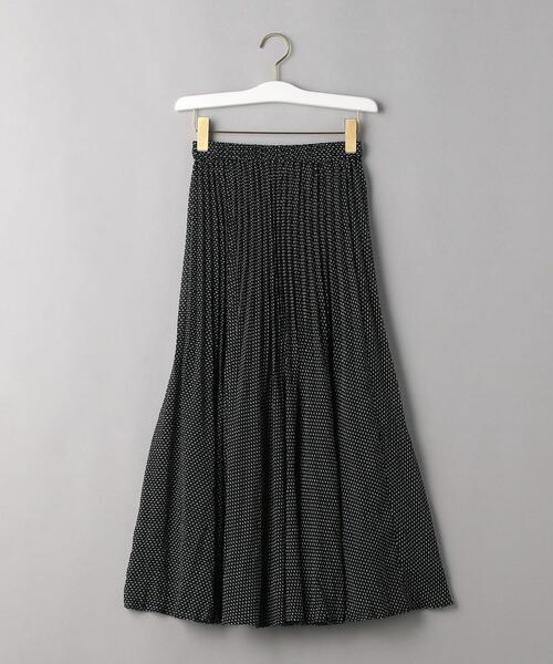 BEAUTY&YOUTH UNITED ARROWS（ビューティーアンドユースユナイテッドアローズ）の「BY ミニドットプリーツマキシスカート -ウォッシャブル-（スカート・レディース・イエロー/ブラック・SMALL/MEDIUM）」の11枚目の写真