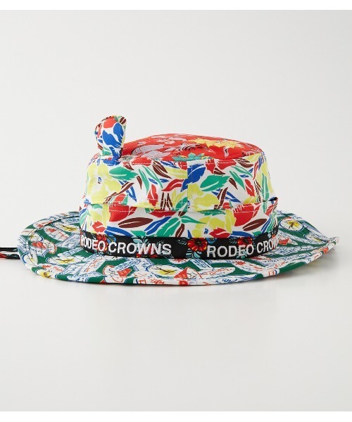 RODEO CROWNS WIDE BOWL（ロデオクラウンズワイドボウル）の「ベアーサファリハット（キャップ・キッズ・マルチ/ブラウン系その他・FREE）」の11枚目の写真