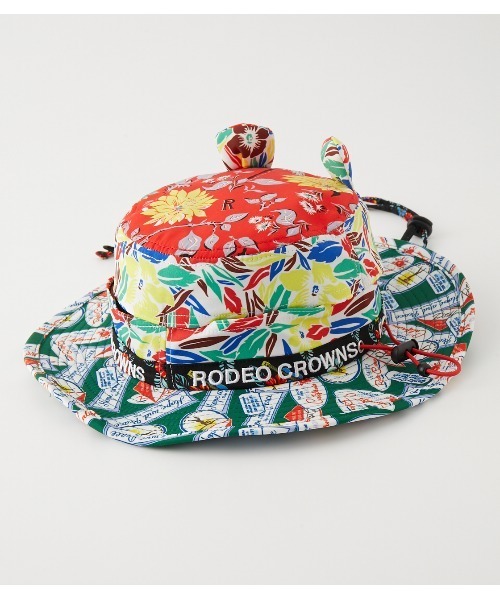 RODEO CROWNS WIDE BOWL（ロデオクラウンズワイドボウル）の「ベアーサファリハット（キャップ・キッズ・マルチ/ブラウン系その他・FREE）」の12枚目の写真