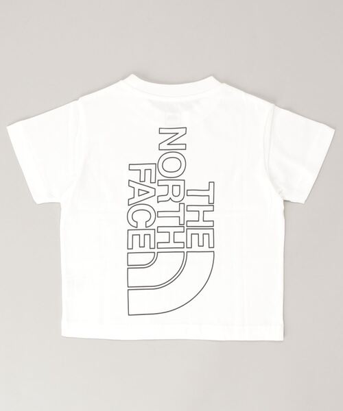 THE NORTH FACE（ザノースフェイス）の「THE NORTH FACE/ノースフェイス キッズ Tシャツ NTJ32027（Tシャツ/カットソー・キッズ・ホワイト・110cm/100cm/120cm/130cm/140cm）」の2枚目の写真