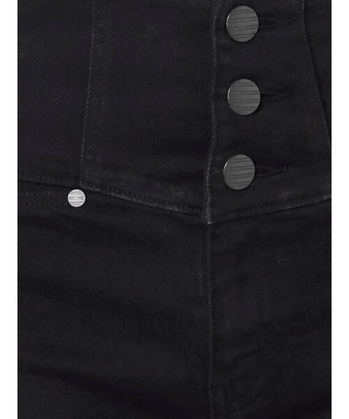 MURUA（ムルーア）の「ハイウエストZIPブラックスキニーパンツ（デニムパンツ・レディース・ブラック・1/2/0）」の16枚目の写真