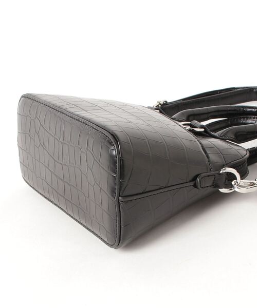 WEGO(ウィゴー)の「WEGO/クロコミニボストンショルダーバッグ(ショルダーバッグ・レディース・オフホワイト/ブラック・FREE)」の13枚目の写真