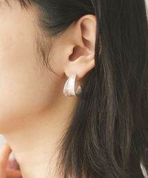 CRAFT STANDARD BOUTIQUE | ニュアンスワイドフープピアス *(ピアス(両耳用))