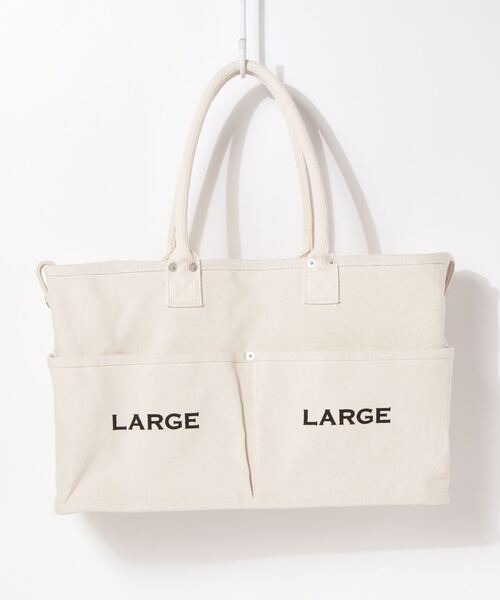VegieBAG(ベジバッグ)の「【VegieBag】VegieBag LARGE(トートバッグ・レディース・ホワイト/ブラック・FREE)」の1枚目の写真