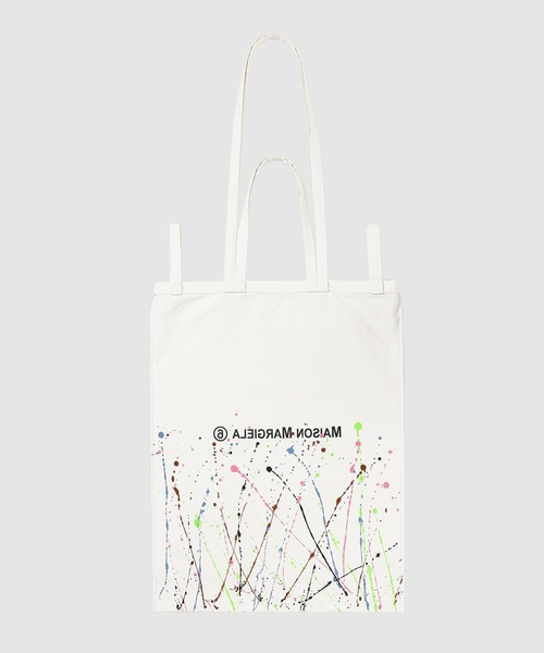 MM6 Maison Margiela(エムエムシックス メゾン マルジェラ)の「SHOPPING BAG(ショルダーバッグ・レディース・ホワイト・ONESIZE)」の1枚目の写真