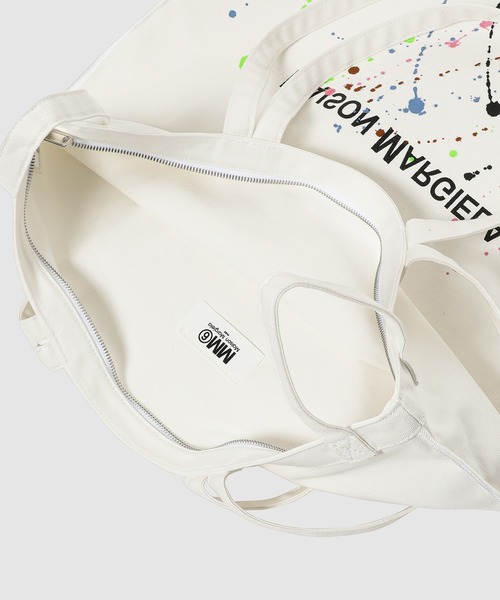 MM6 Maison Margiela(エムエムシックス メゾン マルジェラ)の「SHOPPING BAG(ショルダーバッグ・レディース・ホワイト・ONESIZE)」の3枚目の写真