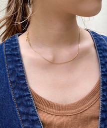 CAPRICIEUX LE'MAGE | 【GOLDY/ゴールディ】スネークチェーンショートネックレス(ネックレス)