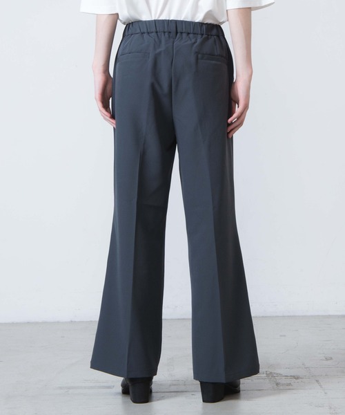 WEGO（ウィゴー）の「WEGO/ワイドフレアスラックス（スラックス・メンズ・ダークグレー/ブラック・MEDIUM/LARGE）」の6枚目の写真