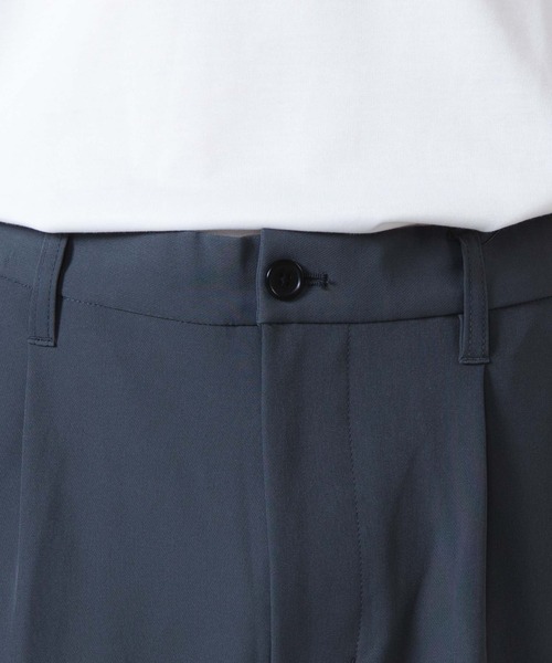 WEGO（ウィゴー）の「WEGO/ワイドフレアスラックス（スラックス・メンズ・ダークグレー/ブラック・MEDIUM/LARGE）」の14枚目の写真