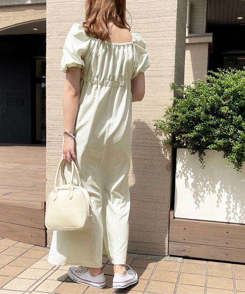 apres jour clair(アプレジュールクレア)の「【apres jour clair】ハイウエスト切り替えロングワンピース【ZOZOTOWN限定アイテム】(ワンピース・レディース・ベージュ/モカ/ミント・SMALL/X-LARGE/MEDIUM)」の4枚目の写真