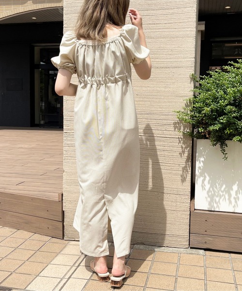 apres jour clair(アプレジュールクレア)の「【apres jour clair】ハイウエスト切り替えロングワンピース【ZOZOTOWN限定アイテム】(ワンピース・レディース・ベージュ/モカ/ミント・SMALL/X-LARGE/MEDIUM)」の21枚目の写真