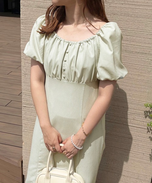 apres jour clair(アプレジュールクレア)の「【apres jour clair】ハイウエスト切り替えロングワンピース【ZOZOTOWN限定アイテム】(ワンピース・レディース・ベージュ/モカ/ミント・SMALL/X-LARGE/MEDIUM)」の22枚目の写真