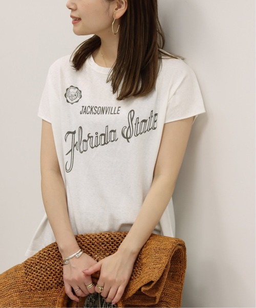 RIDING HIGH（ライディングハイ）の「【RIDING HIGH/ライディングハイ】ラフィテンジク別注Tシャツ◆3（Tシャツ/カットソー・レディース・ピンク/ブラウン系その他/ネイビー系1/ホワイト/ブラック・FREE）」の19枚目の写真