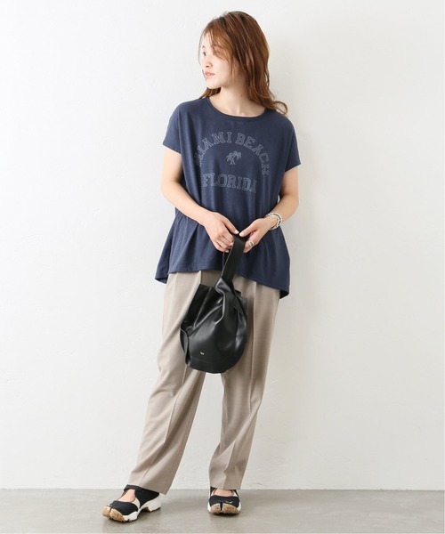 RIDING HIGH（ライディングハイ）の「【RIDING HIGH/ライディングハイ】ラフィテンジク別注Tシャツ◆3（Tシャツ/カットソー・レディース・ピンク/ブラウン系その他/ネイビー系1/ホワイト/ブラック・FREE）」の15枚目の写真