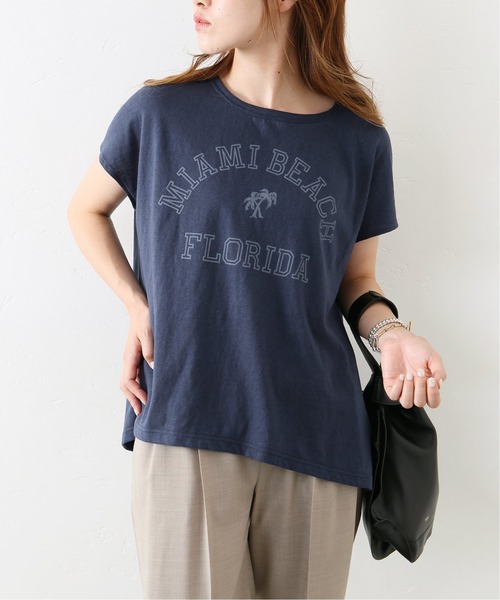 RIDING HIGH（ライディングハイ）の「【RIDING HIGH/ライディングハイ】ラフィテンジク別注Tシャツ◆3（Tシャツ/カットソー・レディース・ピンク/ブラウン系その他/ネイビー系1/ホワイト/ブラック・FREE）」の13枚目の写真