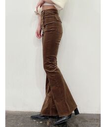コーデュロイセーラーフレアパンツ