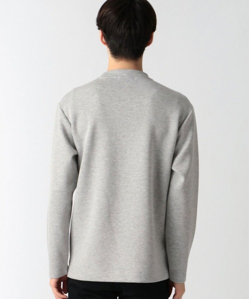 HIDEAWAYS NICOLE（ハイダウェイニコル）の「ダンボールニットプルオーバー（Tシャツ/カットソー・メンズ・ブラック/オフホワイト/モカ/杢グレー・LARGE/X-LARGE/MEDIUM）」の5枚目の写真