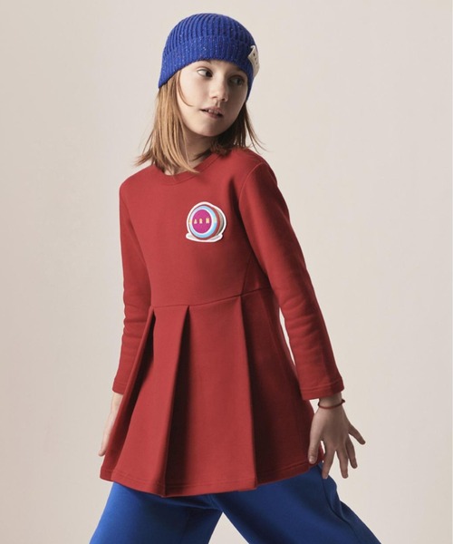 MARNI(マルニ)の「MARNI(マルニ)Kids & Junior ウールブレンドブランドロゴ入りニット帽(ニットキャップ/ビーニー・キッズ・ピンク/ブルー・Ⅰ/Ⅱ/Ⅲ)」の8枚目の写真