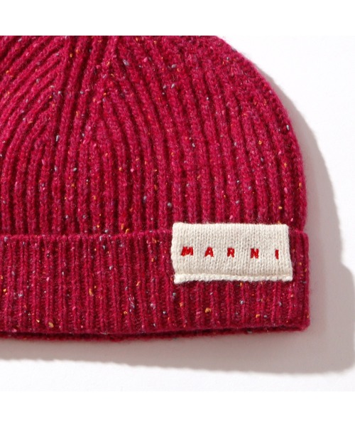 MARNI(マルニ)の「MARNI(マルニ)Kids & Junior ウールブレンドブランドロゴ入りニット帽(ニットキャップ/ビーニー・キッズ・ピンク/ブルー・Ⅰ/Ⅱ/Ⅲ)」の21枚目の写真