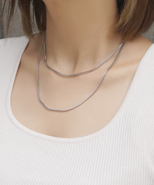 blackdia ocean（ブラックダイヤオーシャン）の「blackdia ocean ベネチアンチェーンネックレス（ネックレス・レディース・シルバー/ゴールド/シルバー系その他/ゴールド系その他/シルバー系その他2/ゴールド系その他2・45cm/35cm/55cm）」の8枚目の写真