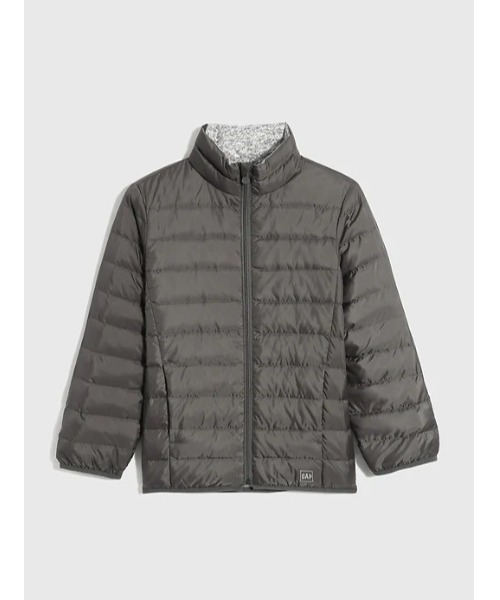 GAP(ギャップ)の「ライトウェイト ダウン リバーシブル ジャケット (幼児・ユニセックス)(ダウンジャケット/コート・キッズ・チャコールグレー/ネイビー/ライラック/ピンク/ブルー・M/XXL/S/XL/L)」の13枚目の写真