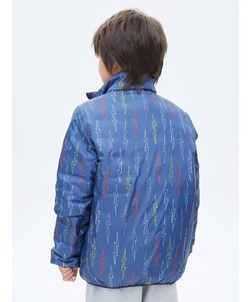 GAP(ギャップ)の「ライトウェイト ダウン リバーシブル ジャケット (幼児・ユニセックス)(ダウンジャケット/コート・キッズ・チャコールグレー/ネイビー/ライラック/ピンク/ブルー・M/XXL/S/XL/L)」の10枚目の写真
