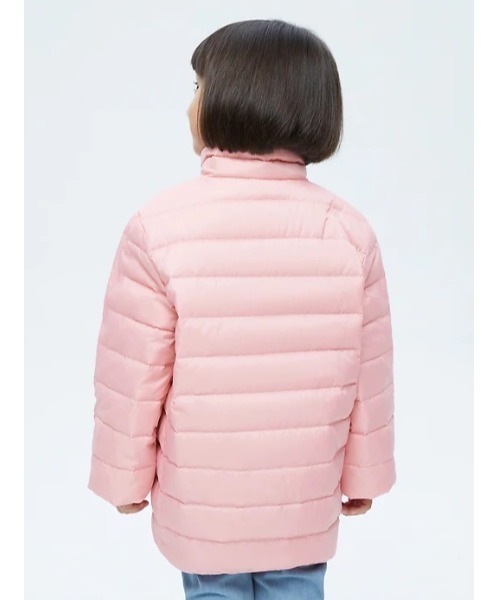 GAP(ギャップ)の「ライトウェイト ダウン リバーシブル ジャケット (幼児・ユニセックス)(ダウンジャケット/コート・キッズ・チャコールグレー/ネイビー/ライラック/ピンク/ブルー・M/XXL/S/XL/L)」の8枚目の写真