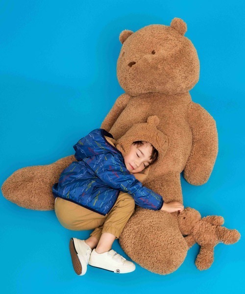 GAP(ギャップ)の「ライトウェイト ダウン リバーシブル ジャケット (幼児・ユニセックス)(ダウンジャケット/コート・キッズ・チャコールグレー/ネイビー/ライラック/ピンク/ブルー・M/XXL/S/XL/L)」の19枚目の写真